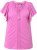 Ulla Popken Wing Sleeve V-Neck Tee Cool Pink - T-skjorter - 