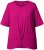 Ulla Popken Antibacterial Short Sleeve Draped Tee Light Magenta - T-skjorter - 