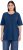 Ulla Popken Basic Round Neck Short Sleeve Relaxed Fit T-Shirt Dark Blue - T-skjorter - 