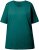 Ulla Popken Basic Round Neck Short Sleeve Relaxed Fit T-Shirt Teal Green - T-skjorter - 