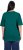 Ulla Popken Basic Round Neck Short Sleeve Relaxed Fit T-Shirt Teal Green - T-skjorter - 