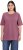 Ulla Popken Basic Round Neck Short Sleeve Relaxed Fit T-Shirt Dark Rose Red - T-skjorter - 