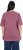 Ulla Popken Basic Round Neck Short Sleeve Relaxed Fit T-Shirt Dark Rose Red - T-skjorter - 