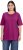 Ulla Popken Basic Round Neck Short Sleeve Relaxed Fit T-Shirt Berry Purple - T-skjorter - 