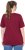 Ulla Popken Eco Cotton Basic T-Shirt 2-Pack Red/Navy - T-skjorter - 