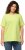 Ulla Popken Essential Round Neck Stretch Tee Lime Green - T-skjorter - 