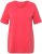 Ulla Popken Essential Round Neck Stretch Tee Dark Coral - T-skjorter - 