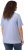 Ulla Popken Essential Round Neck Stretch Tee Sky Blue - T-skjorter - 