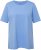 Ulla Popken Essential Round Neck Stretch Tee Cloud Blue - T-skjorter - 