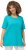 Ulla Popken Essential Round Neck Stretch Tee Deep Aqua - T-skjorter - 