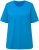 Ulla Popken Essential Round Neck Stretch Tee Sapphire Blue - T-skjorter - 
