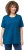 Ulla Popken Essential Round Neck Stretch Tee Medium Blue - T-skjorter - 