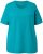 Ulla Popken Essential Round Neck Stretch Tee Teal - T-skjorter - 