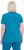 Ulla Popken Functional Antibacterial Finish V-Neck Short Sleeve Knit Top Opal Green - T-skjorter - 
