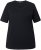Ulla Popken Scoop Neck Short Sleeve Tee Black - T-skjorter - 