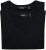 Ulla Popken Scoop Neck Short Sleeve Tee Black - T-skjorter - 
