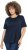 Ulla Popken Scoop Neck Short Sleeve Tee Navy - T-skjorter - 