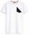Motley Denim Milan T-skjorte Hvit - T-skjorter - Store T-skjorter - 2XL-14XL