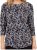 Scandinavian Caramel Tiny Flower Petals Blouse Light Blue - Trykket T-skjorter for dame - 