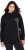 Ulla Popken Ribbon Detail Turtleneck Sweatshirt Black - Hettegensere og collegegensere - 