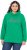 Ulla Popken HELLO Classic Fit Stand-Up Collar Sweatshirt Emerald Green - Hettegensere og collegegensere - Myke gensere, hettegensere og strikk