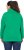Ulla Popken HELLO Classic Fit Stand-Up Collar Sweatshirt Emerald Green - Hettegensere og collegegensere - Myke gensere, hettegensere og strikk