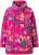 Ulla Popken Ribbon Print Turtleneck Sweatshirt Cherry Red - Hettegensere og collegegensere - Myke gensere, hettegensere og strikk