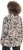 Ulla Popken Marble Print Teddy Fleece Jacket Dark Putty - Hettegensere og collegegensere - Myke gensere, hettegensere og strikk