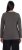 Ulla Popken Basic Round Neck Long Sleeve Slim Fit Cotton Tee Graphite Grey - T-skjorter - 