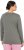 Ulla Popken Basic Round Neck Long Sleeve Slim Fit Cotton Tee Grey - T-skjorter - 