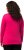 Ulla Popken Basic Round Neck Long Sleeve Slim Fit Cotton Tee Magenta Pink - T-skjorter - 
