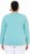Ulla Popken Basic Round Neck Long Sleeve Slim Fit Cotton Tee Mint - T-skjorter - 