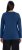 Ulla Popken Basic Round Neck Long Sleeve Slim Fit Cotton Tee Dark Blue - T-skjorter - 