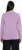 Ulla Popken Basic Round Neck Long Sleeve Slim Fit Cotton Tee Lavender - T-skjorter - 