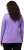 Ulla Popken Basic Round Neck Long Sleeve Slim Fit Cotton Tee Pale Lilac - T-skjorter - 