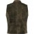 jP1880 Finest Goat Suede Traditional Vest Dark Brown - Trachten & Oktoberfest - Oktoberfestklær i store størrelser (Trachten)