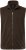 JP1880 Fleece Vest Stand-up Collar Brown - Jakker - Store jakker - 2XL-12XL