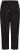 Kaffe Curve Mille Wide Pants Black Deep - Stoffbukser - 
