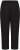 Kaffe Curve Mille Wide Pants Black Deep - Stoffbukser - 