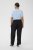 Kaffe Curve Mille Wide Pants Black Deep - Stoffbukser - 