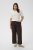 Kaffe Curve Mille Wide Pants Coffee Brown - Stoffbukser - 