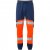 Leo Hawkridge Ecoviz High Performance 4X Stretch Trouser Hi-Vis Orange/Navy Print - Arbeidsklær - Arbeidsklær i store størrelser