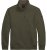 Double Outfitters MTOP-1163 Collegegenser med halv glidelås Khaki - Gensere og hettegensere - Store hettegensere - 2XL-14XL