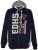 EDDY HILLS EDHS Hoodie Navy - Gensere og hettegensere - Store hettegensere - 2XL-14XL