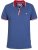 D555 Nigel Polo Denim Blue - Polo- & piqueskjorter - Poloskjorte i store størrelser - 2XL-8XL