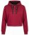 Nora Mikken KAMILLA Cropped Hoodie Burgundy - DAMEKLÆR XS-XXL - 
