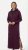 Nora Mikken MARTINA Maxi Hoodie Dress Mauve Wine - DAMEKLÆR XS-XXL - 