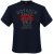 Adamo Outdoor track Comfort fit T-shirt Navy - T-skjorter - Store T-skjorter - 2XL-14XL