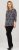 Scandinavian Caramel Tiny Flower Petals Blouse Light Blue - Trykket T-skjorter for dame - 