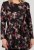Scandinavian Caramel Flowers Tunic Red and Pink - Trykket T-skjorter for dame - 